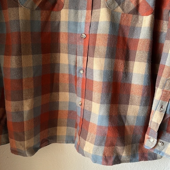 JOHN BLAIR Plaid Long Sleeve Button Down Shirt - Picture 5 of 7